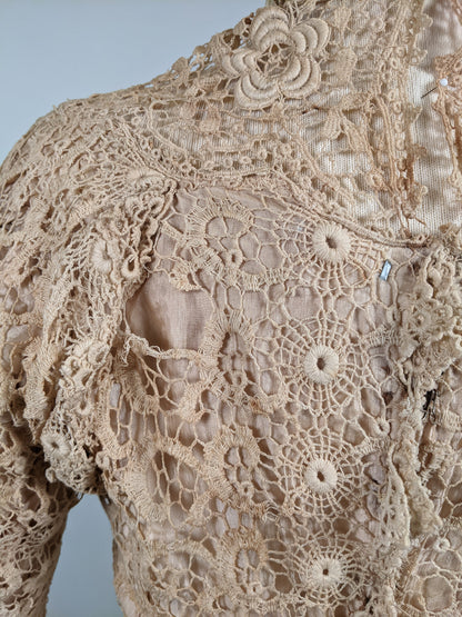 Edwardian Irish Lace Dress