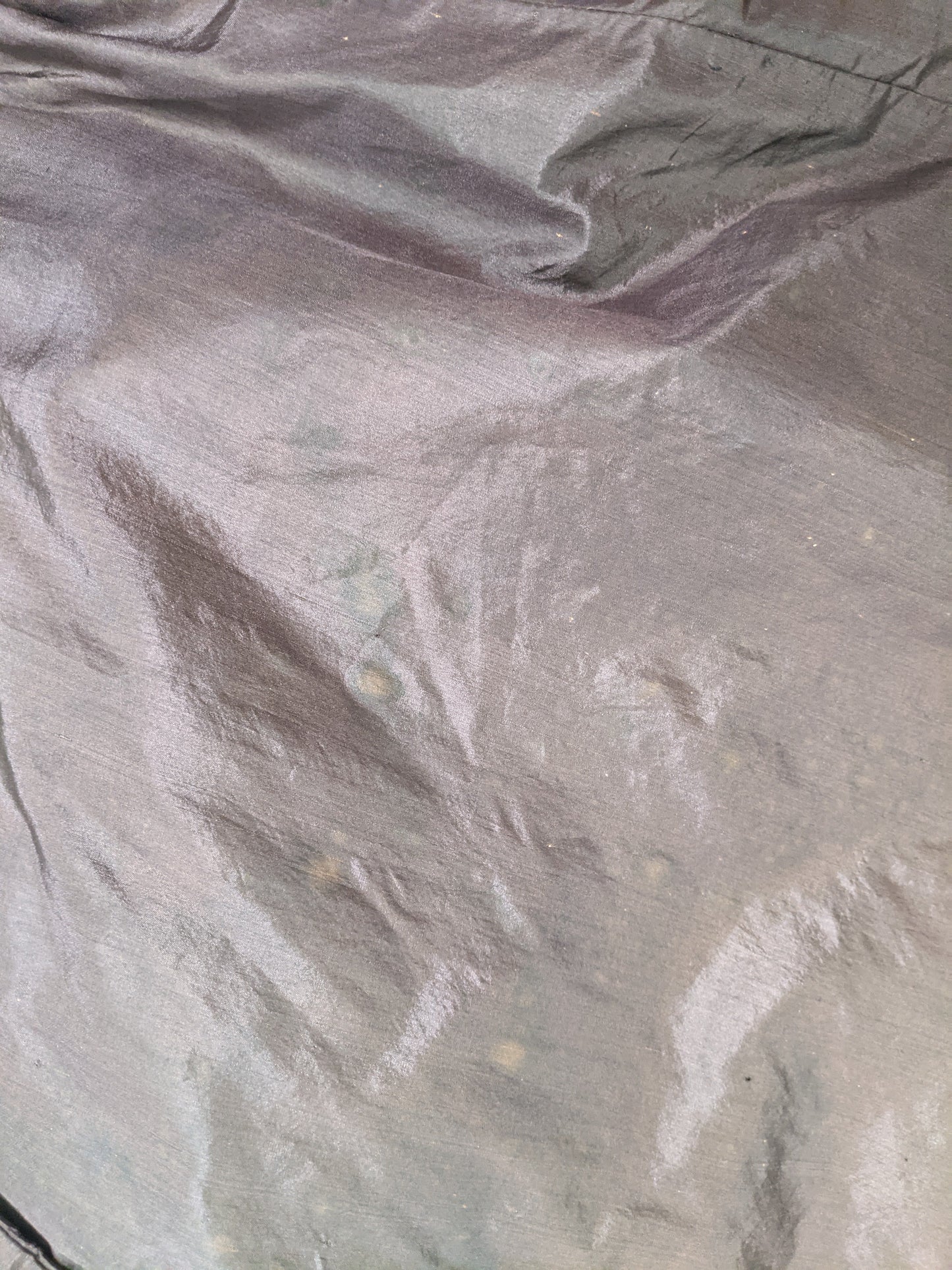 1860s Purple Silk Dress