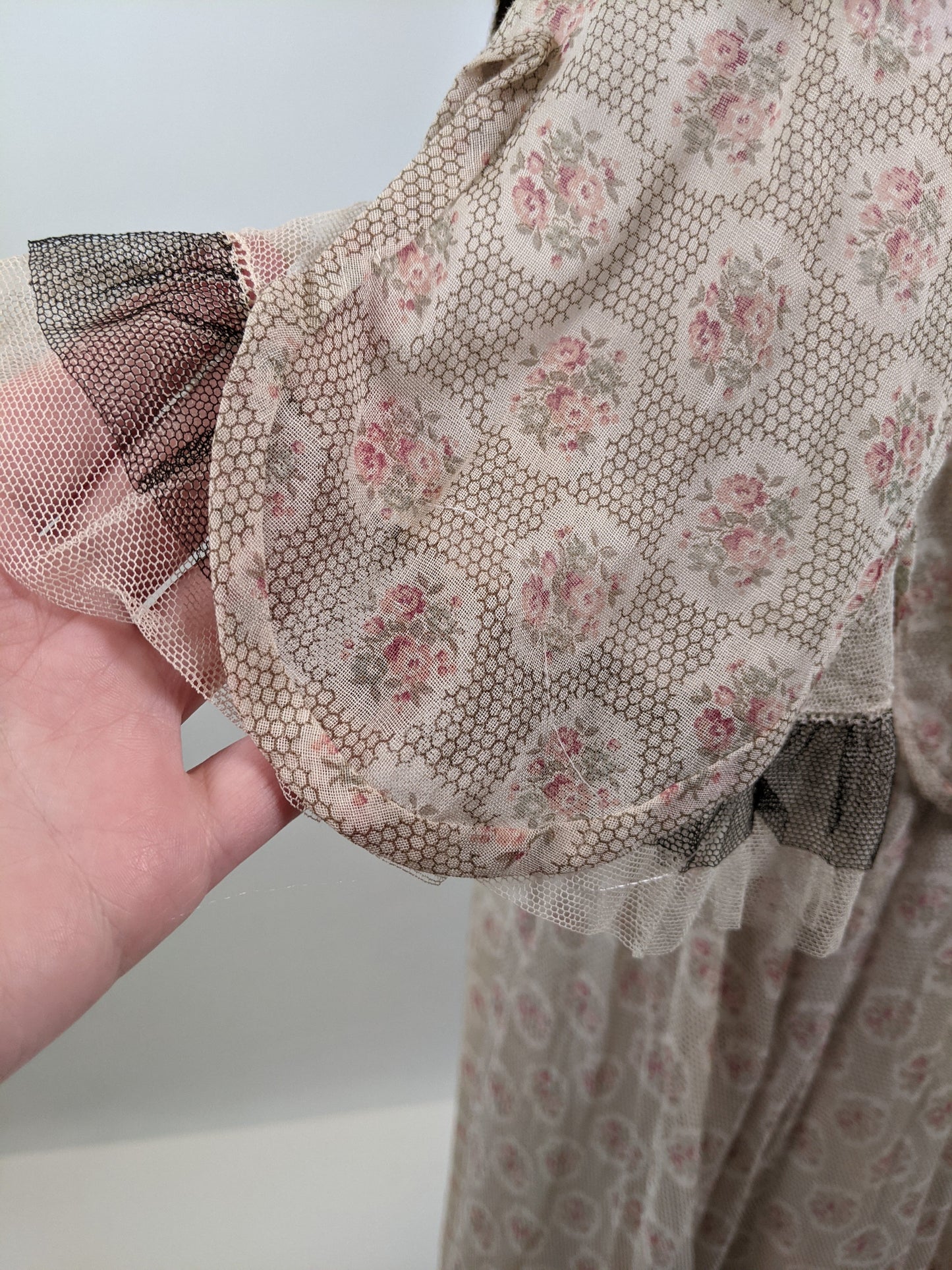 Late 1910s Cotton Voile Dress