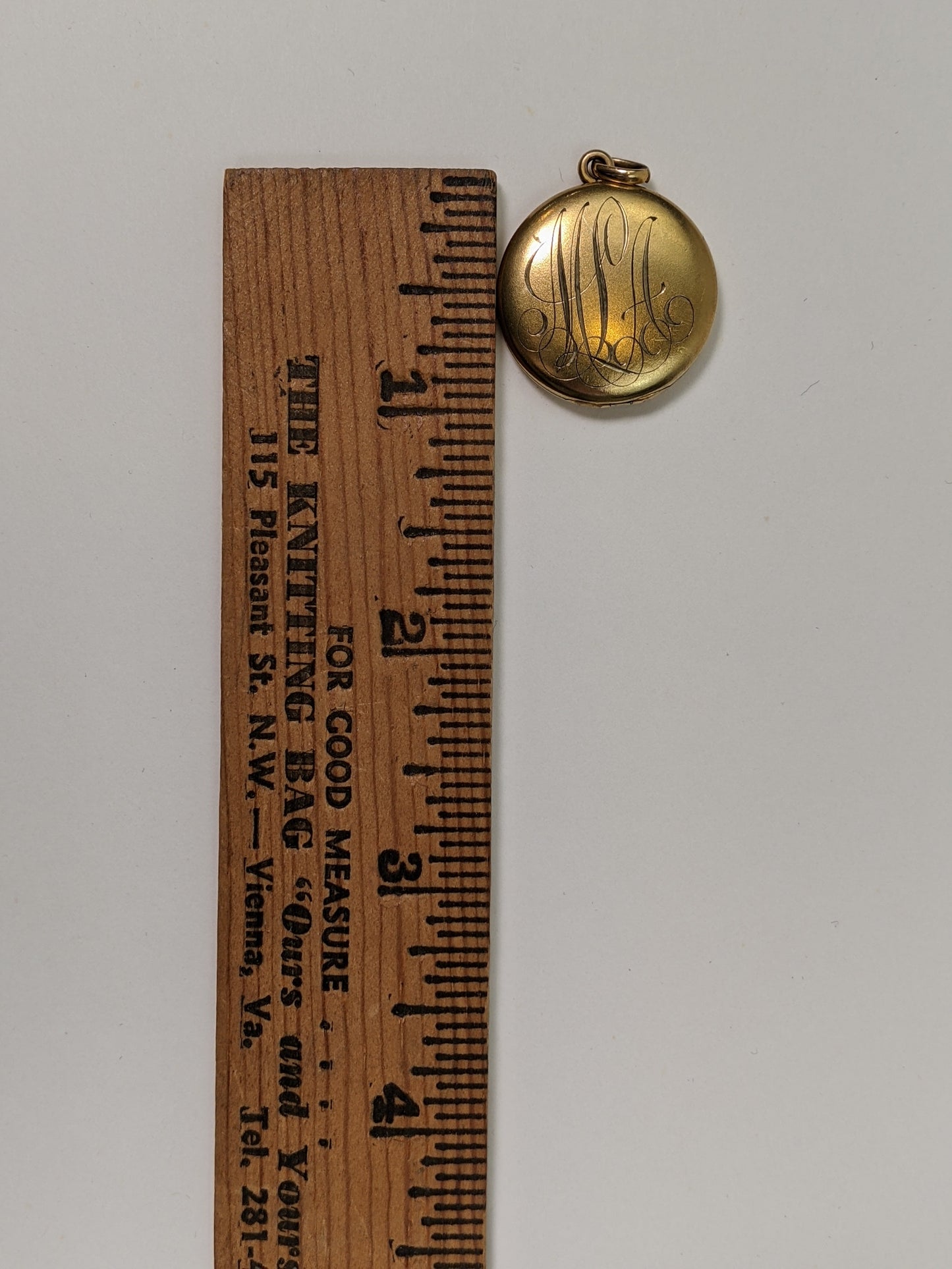 1900s-1910s Engraved Locket
