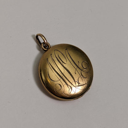 1900s-1910s Engraved Locket