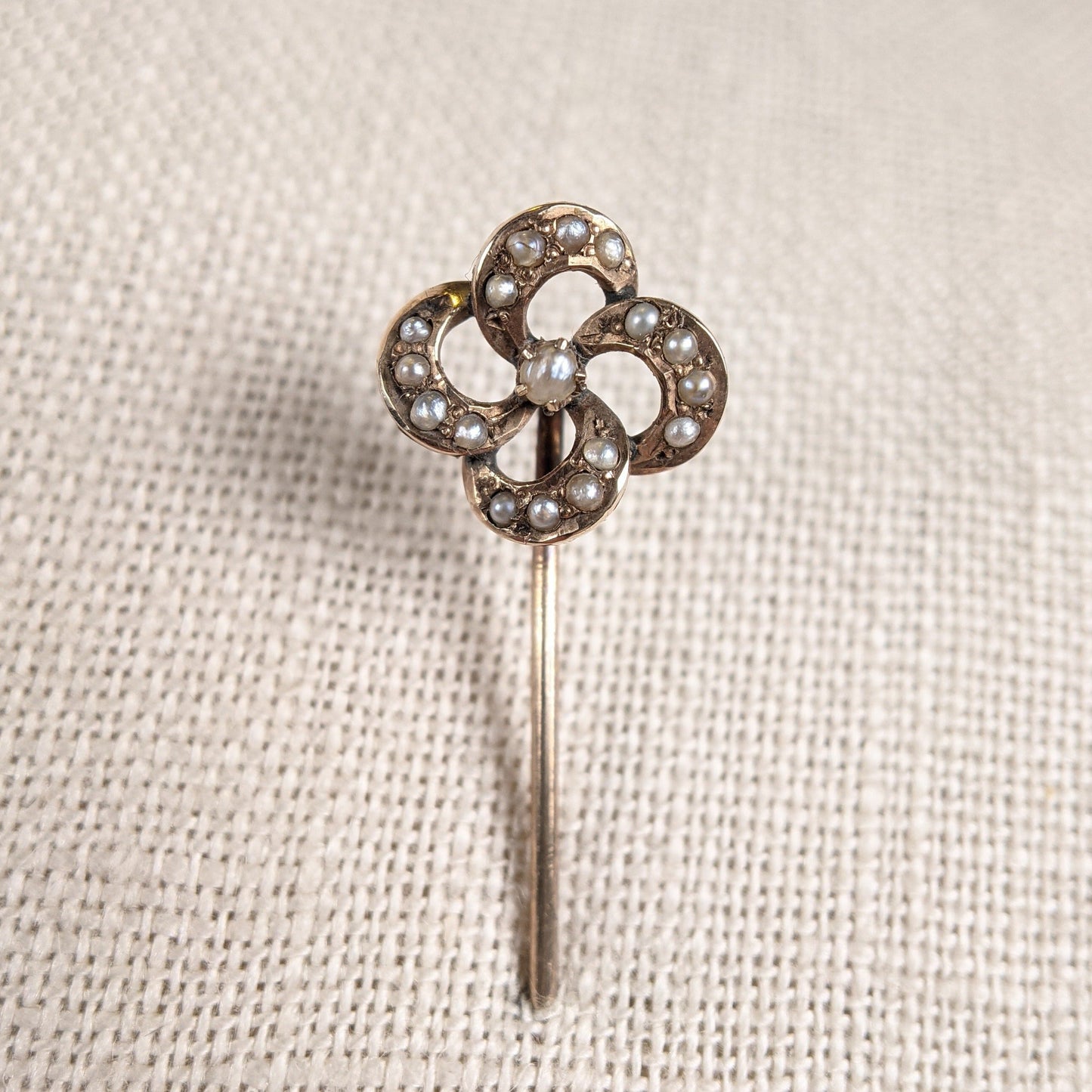 1890s-1900s 14k Gold Stick Pin