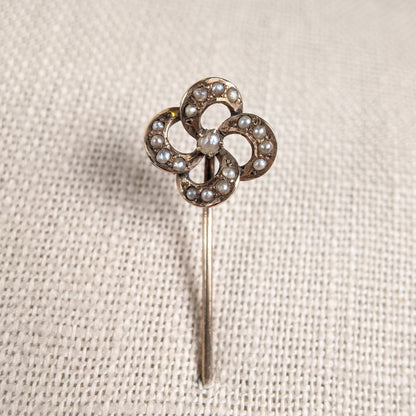 1890s-1900s 14k Gold Stick Pin