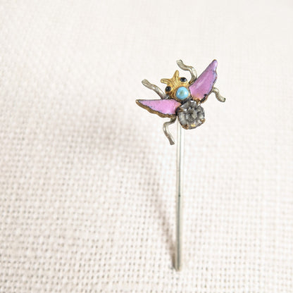 Enamel Fly Stick Pin