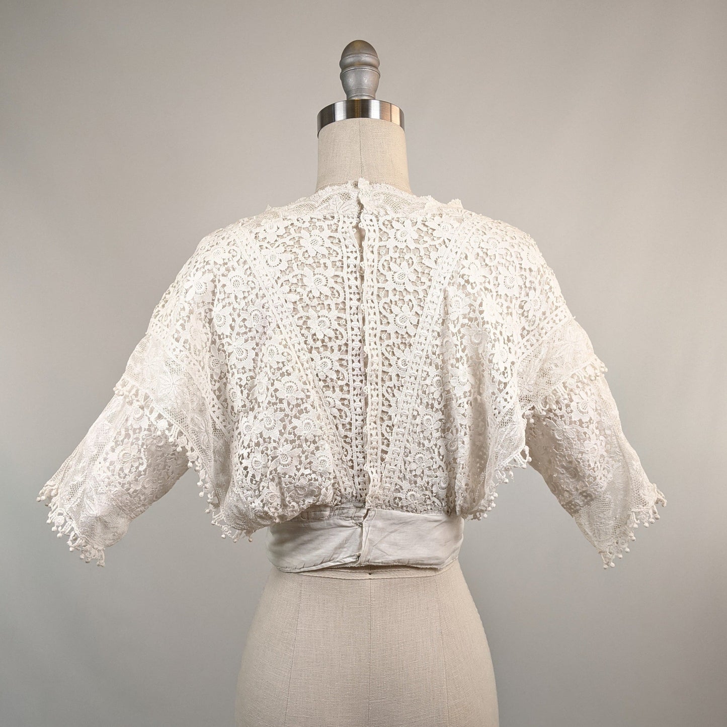 1910s Lace Dress Top