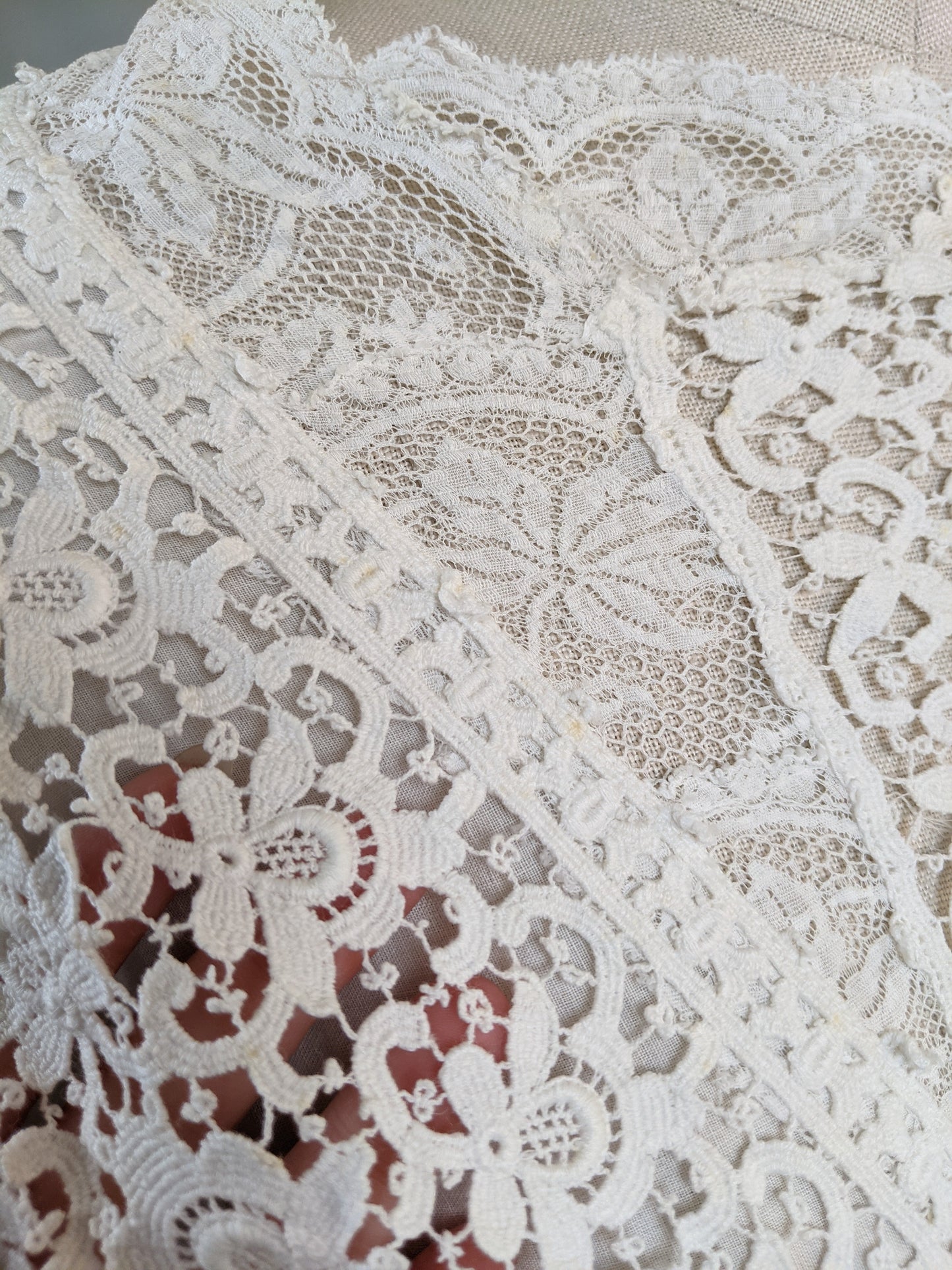 1910s Lace Dress Top