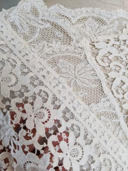1910s Lace Dress Top