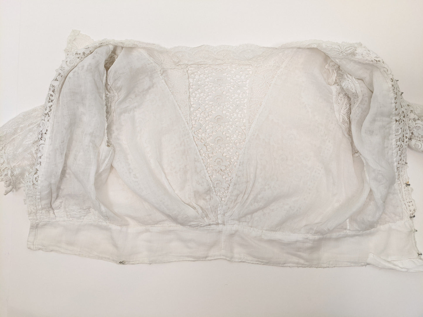 1910s Lace Dress Top