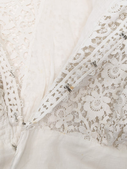 1910s Lace Dress Top