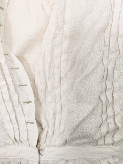 1900s Linen Shirtwaist | As Is