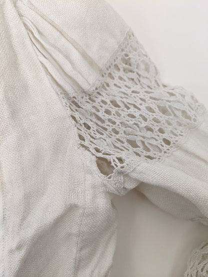 1900s Linen Shirtwaist | As Is
