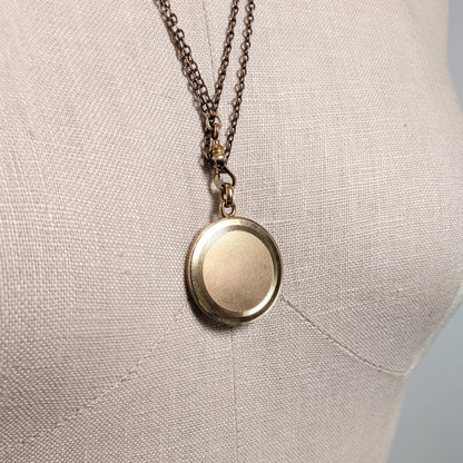 1910s-20s Moon + Star Locket
