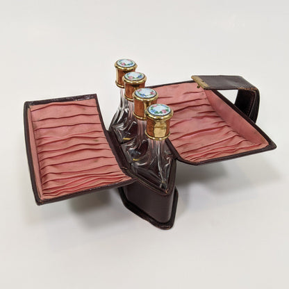 1910s Perfume Bottle Set + Case