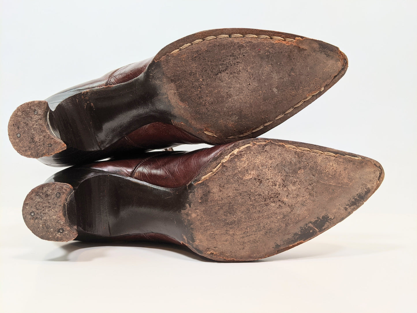 1910s-20s Brown Boots | Approx Sz 7-7.5