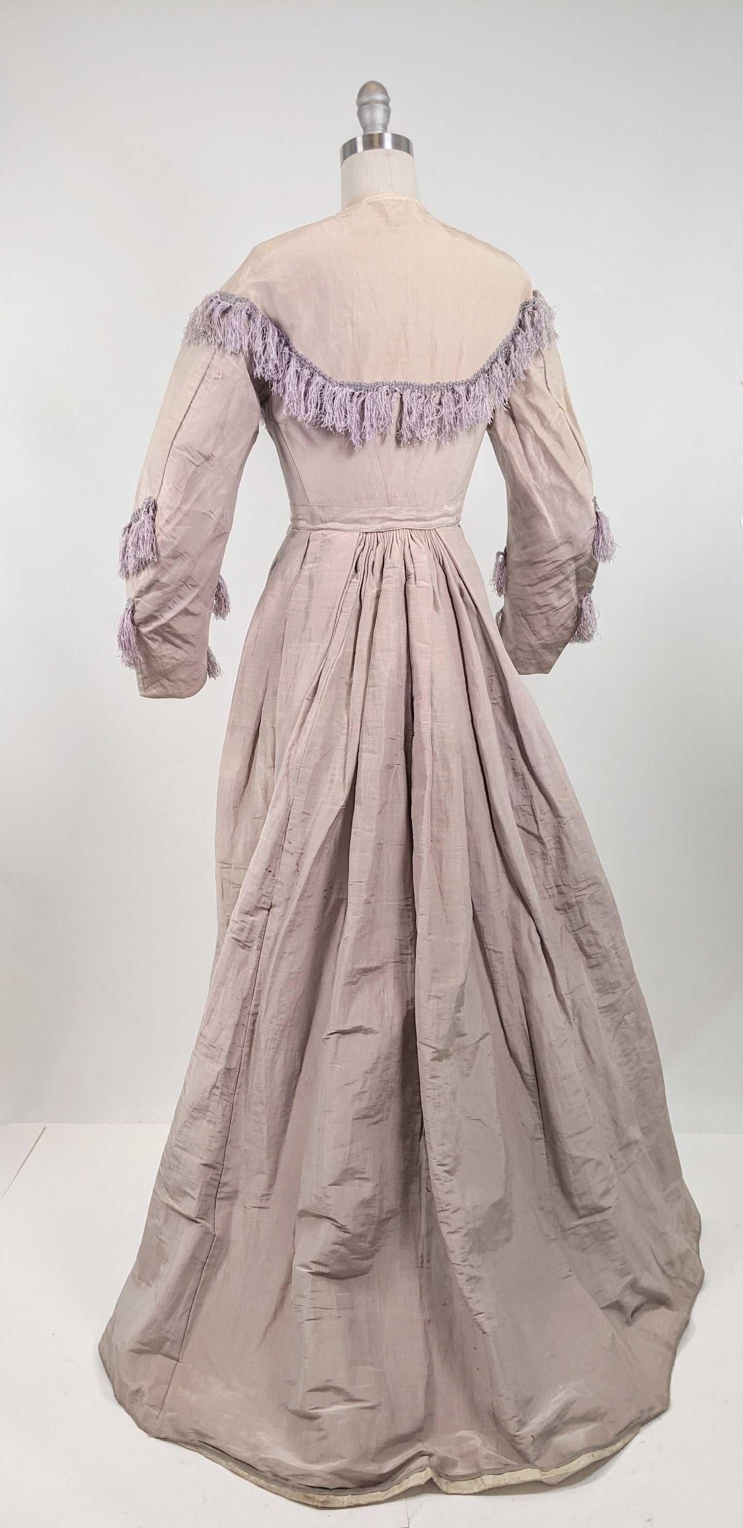 1860s Lavender Dress