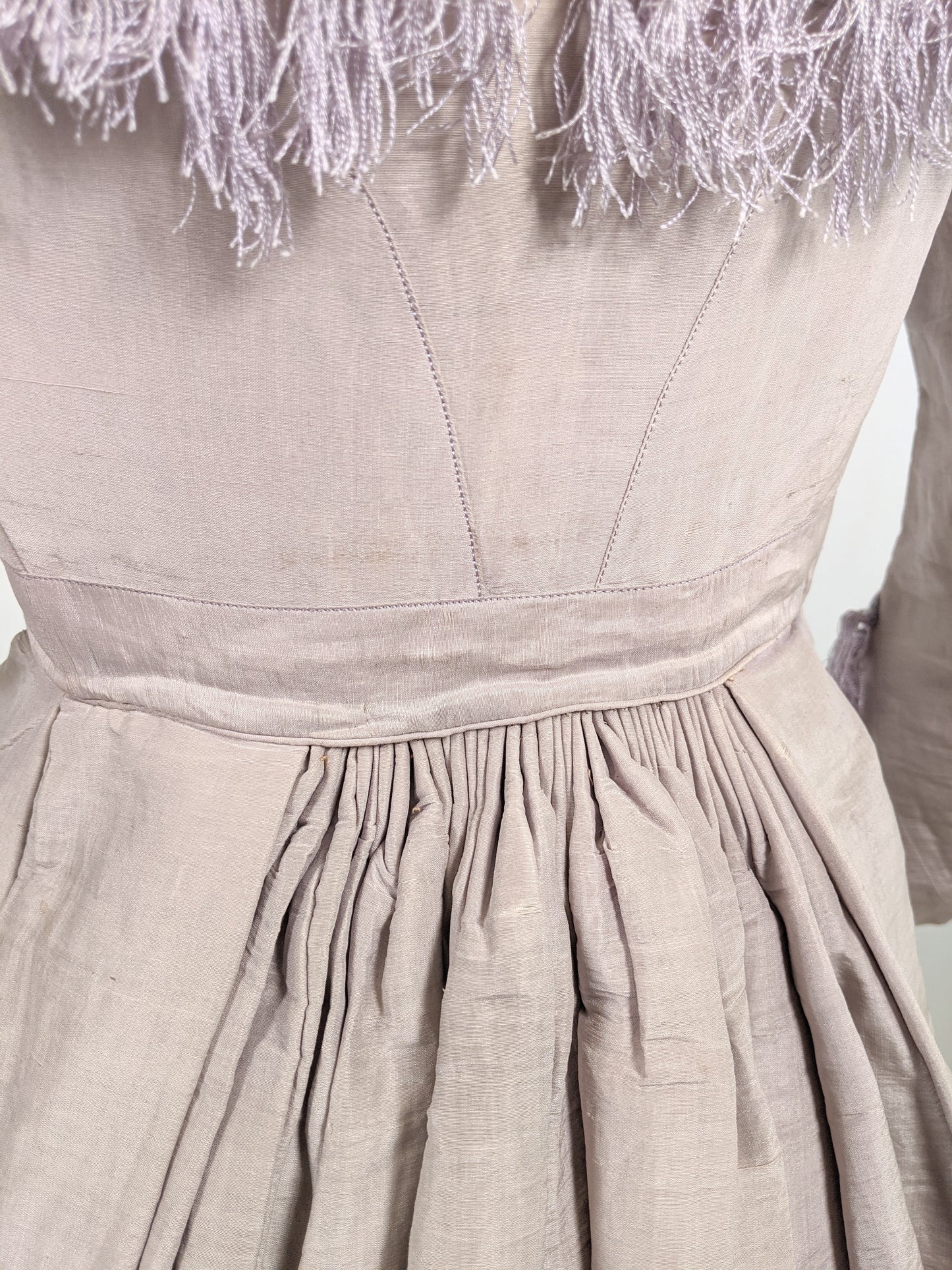 1860s Lavender Dress