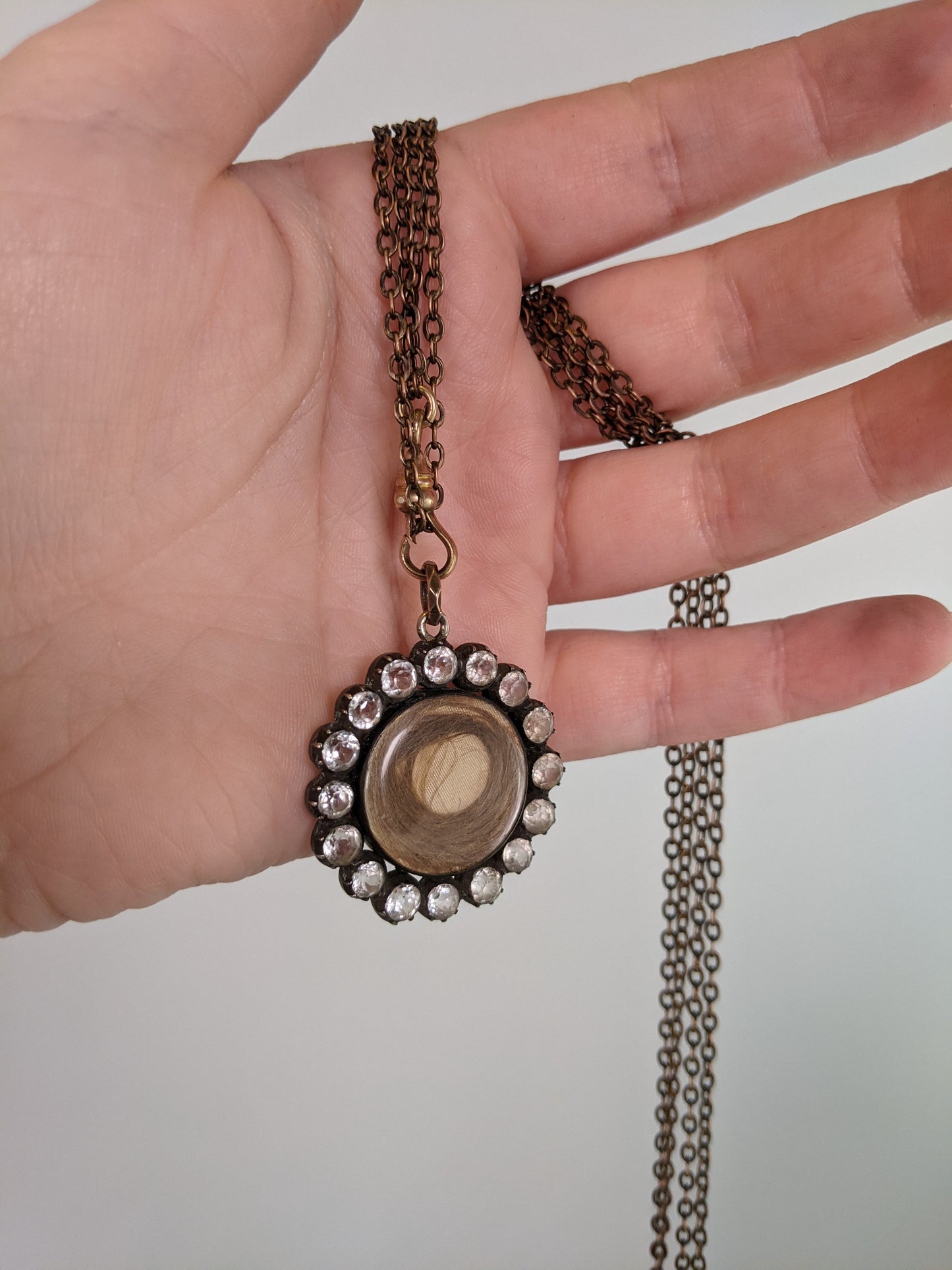Early-Mid 19th C Hair Locket