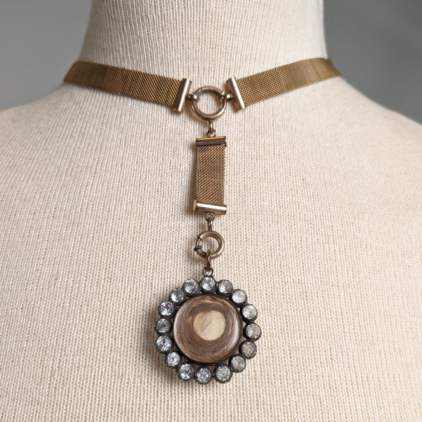 Early-Mid 19th C Hair Locket