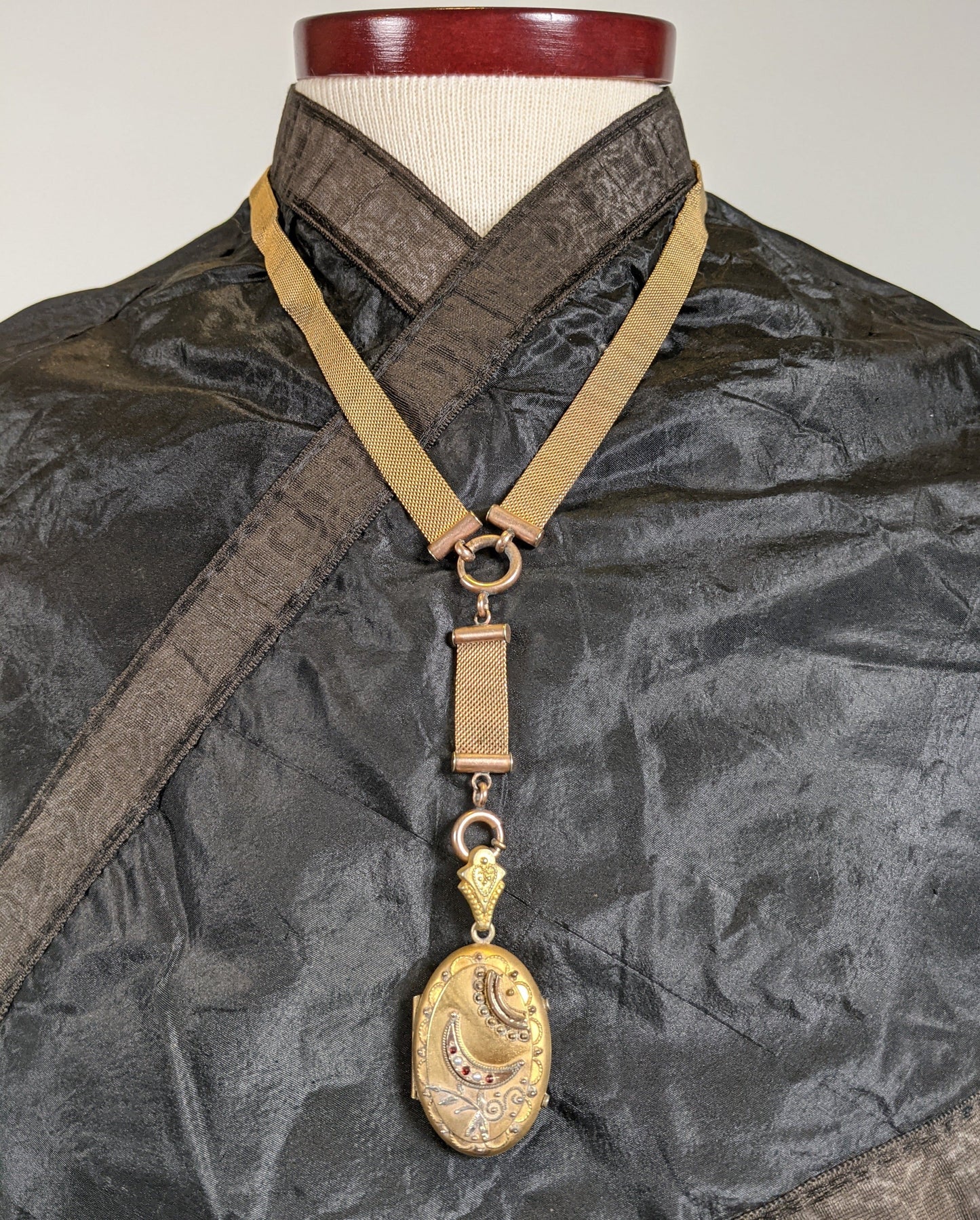 19th C Moon Locket
