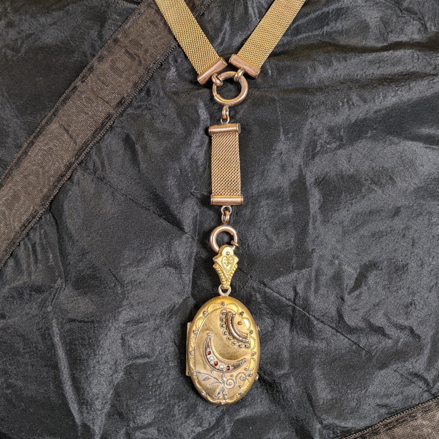19th C Moon Locket