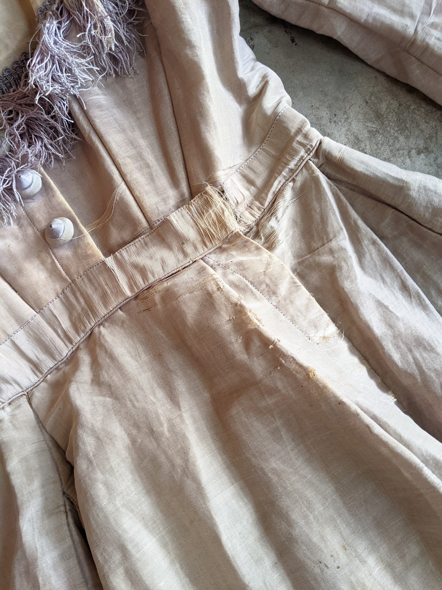 1860s Lavender Dress