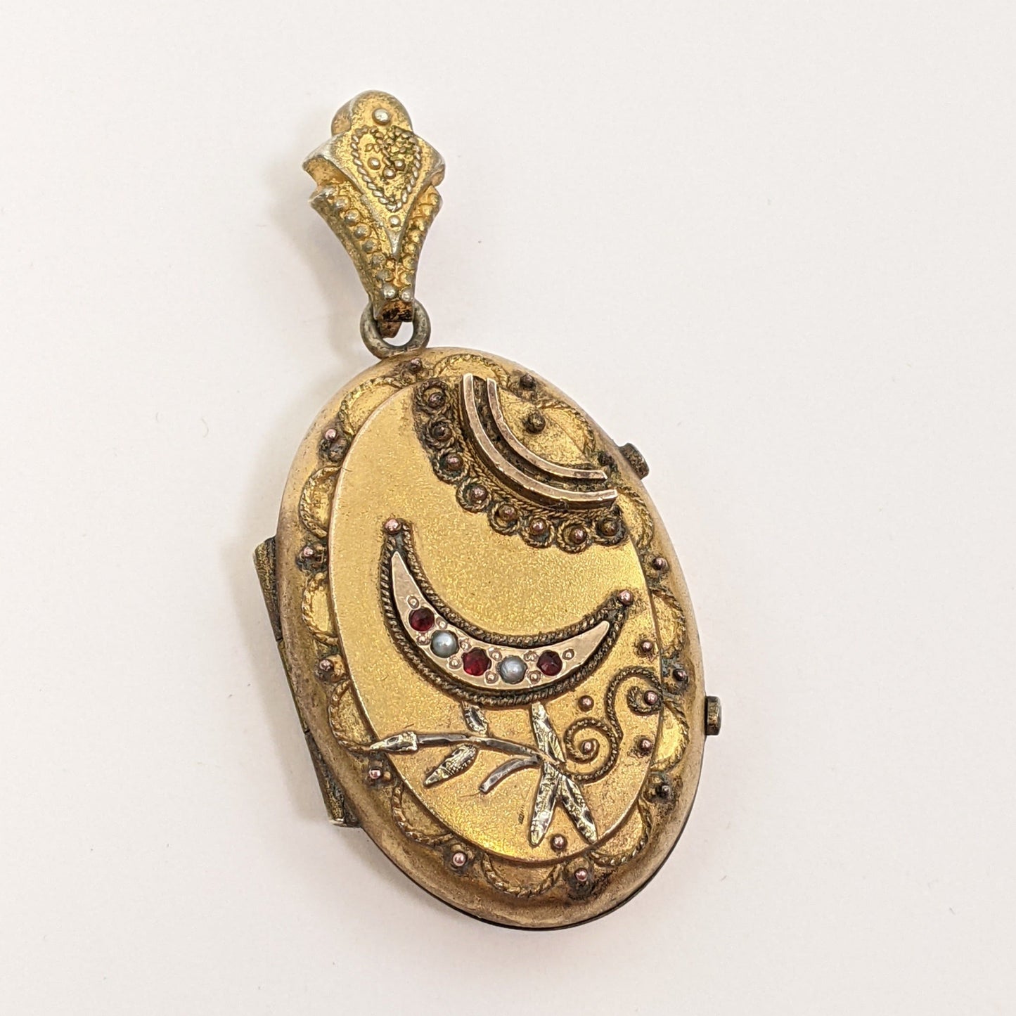 19th C Moon Locket