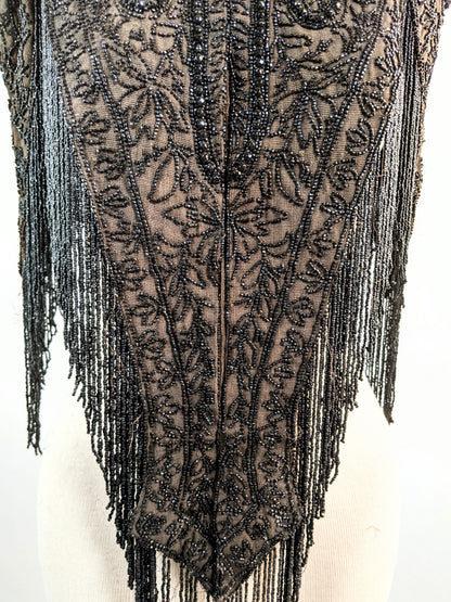 1890s Beaded Mantle | Study/Display Only