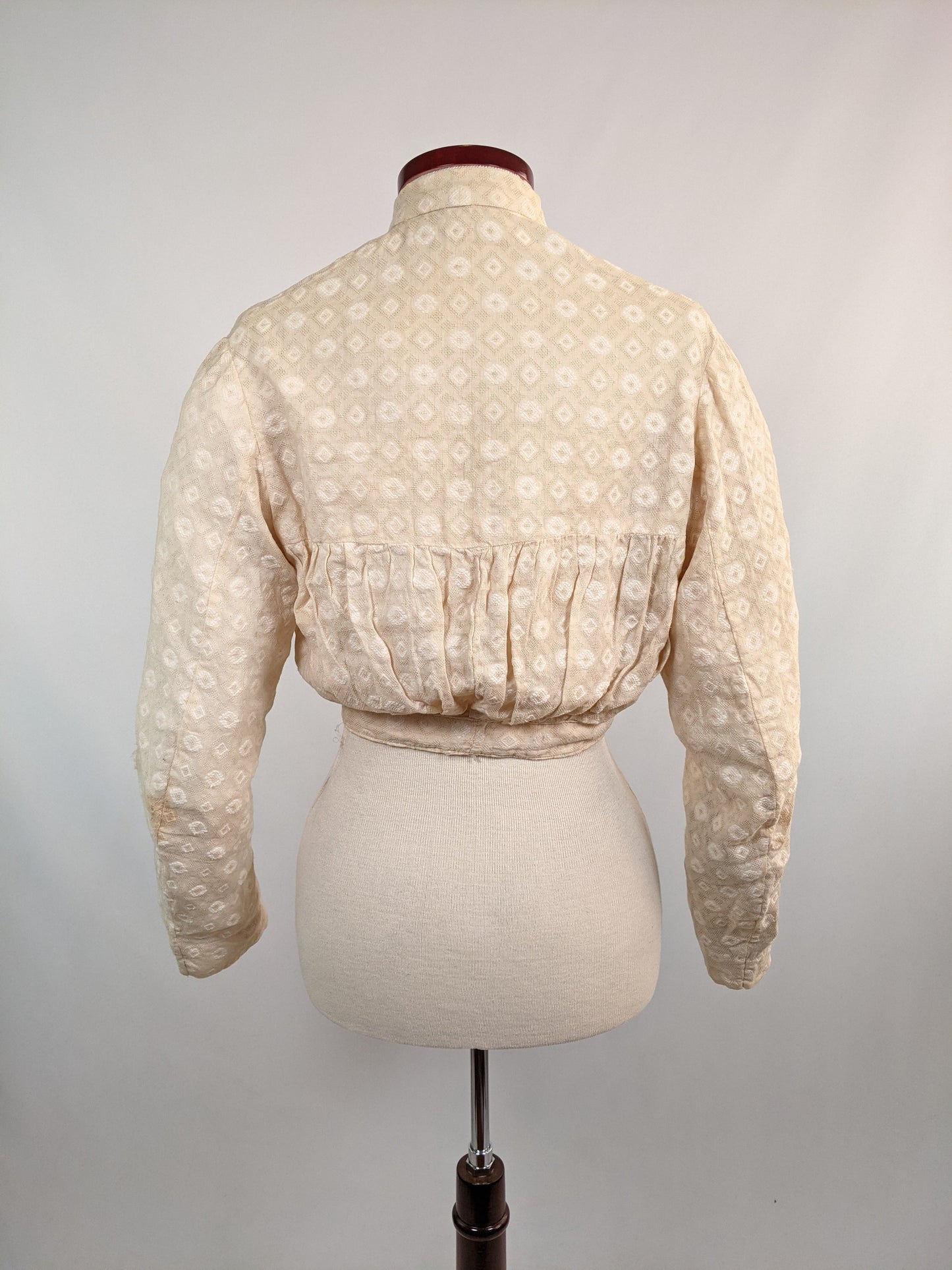 1870s-80s Cotton Shirtwaist