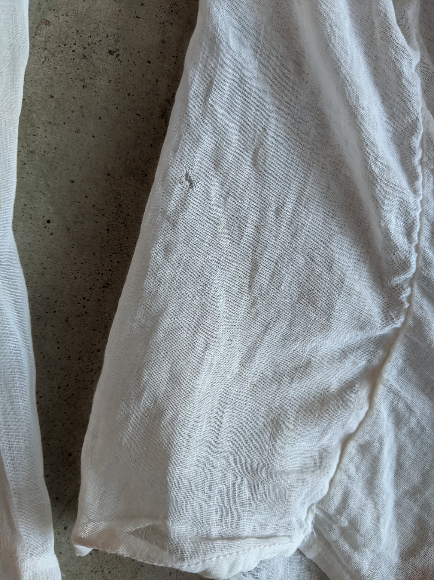 1910s White Cotton Blouse | #1