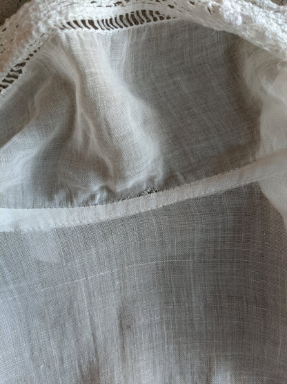 1910s White Cotton Blouse | #1