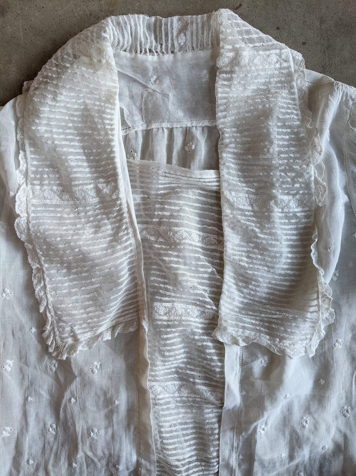 1910s White Cotton Blouse | #2