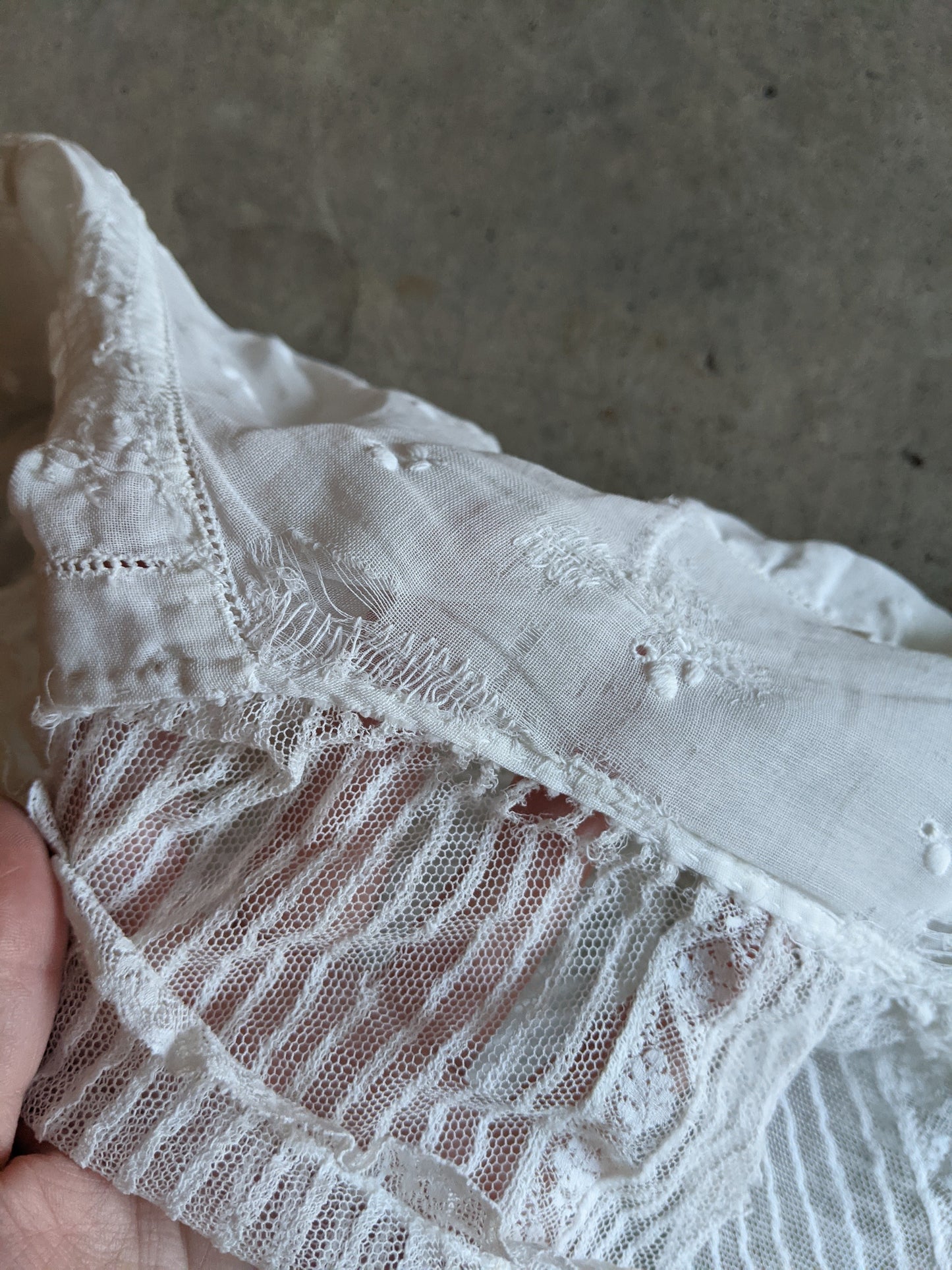 1910s White Cotton Blouse | #2