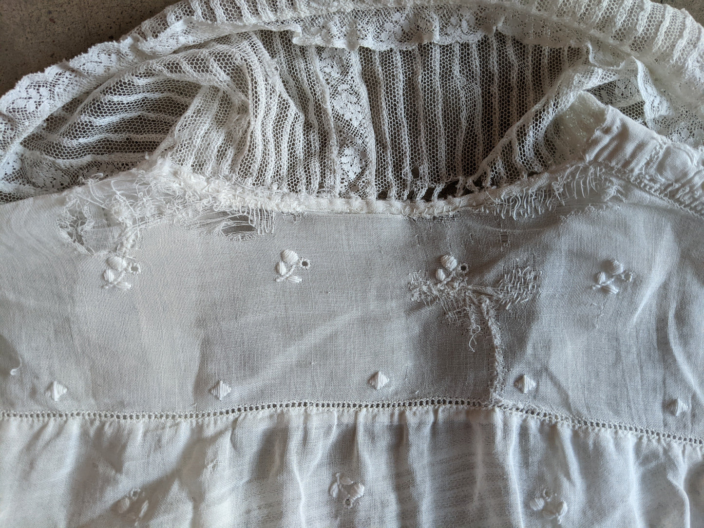 1910s White Cotton Blouse | #2