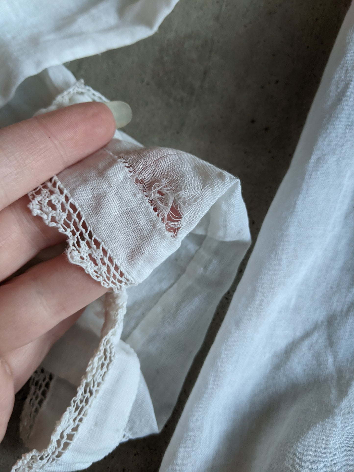 1910s White Cotton Blouse | #3