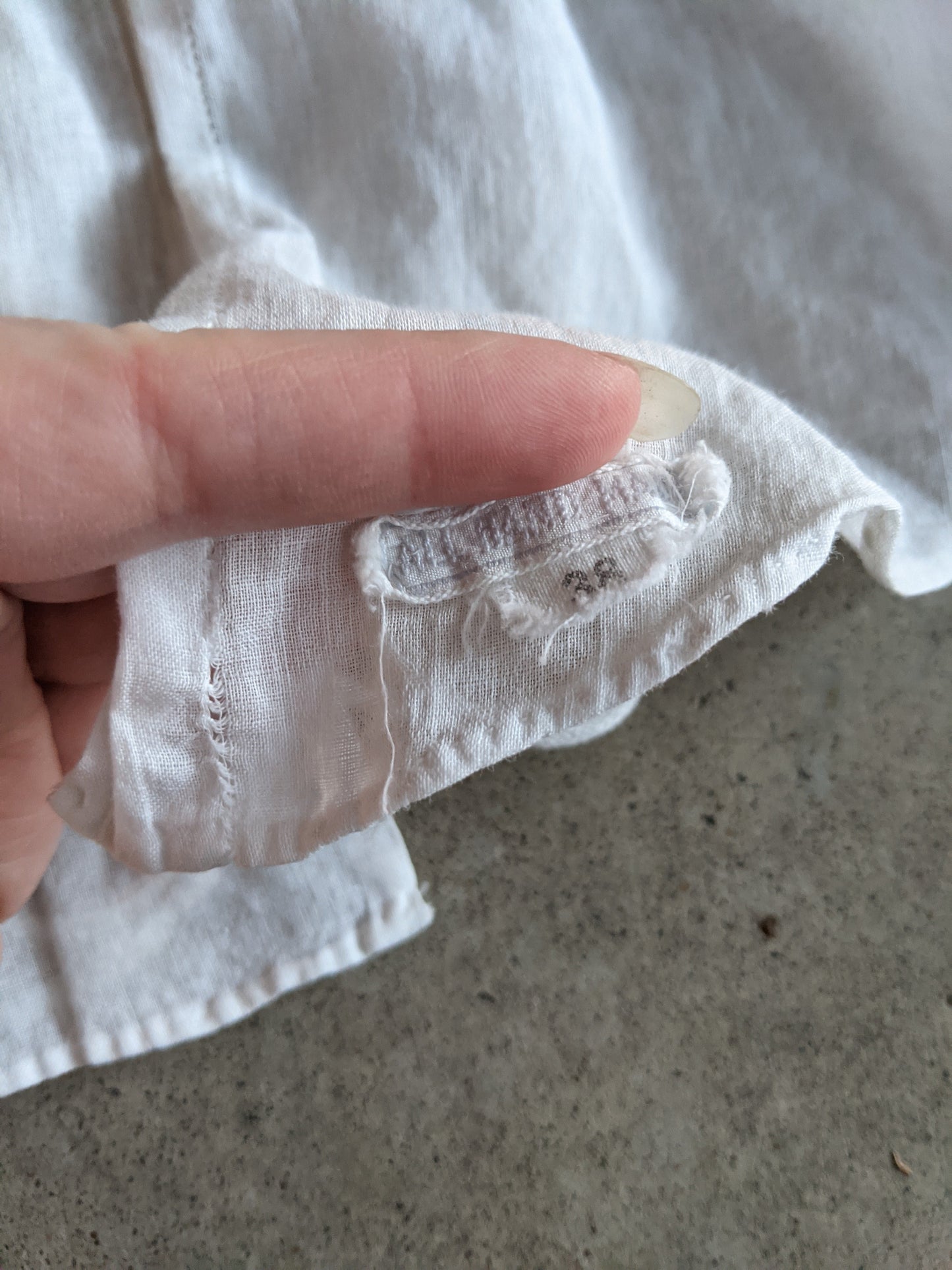 1910s White Cotton Blouse | #3