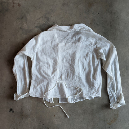 1910s White Cotton Blouse | #3