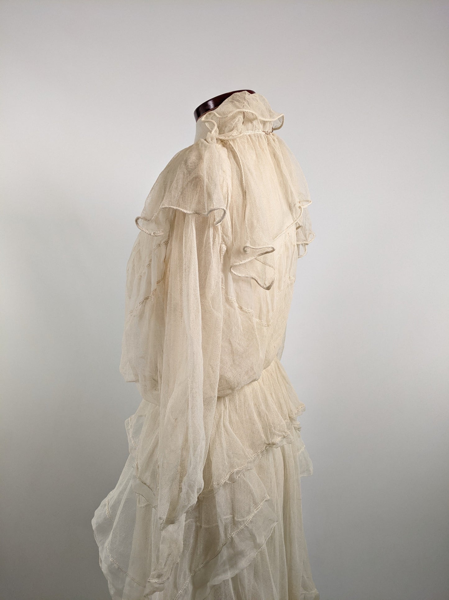 1910s Net Lace Dress