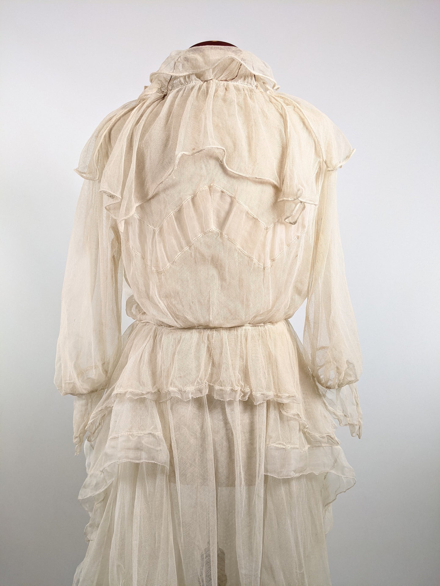 1910s Net Lace Dress