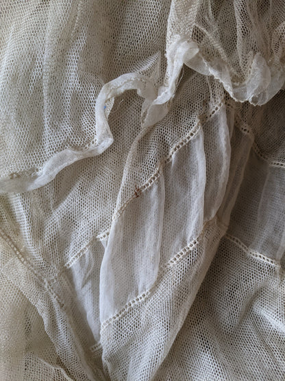 1910s Net Lace Dress