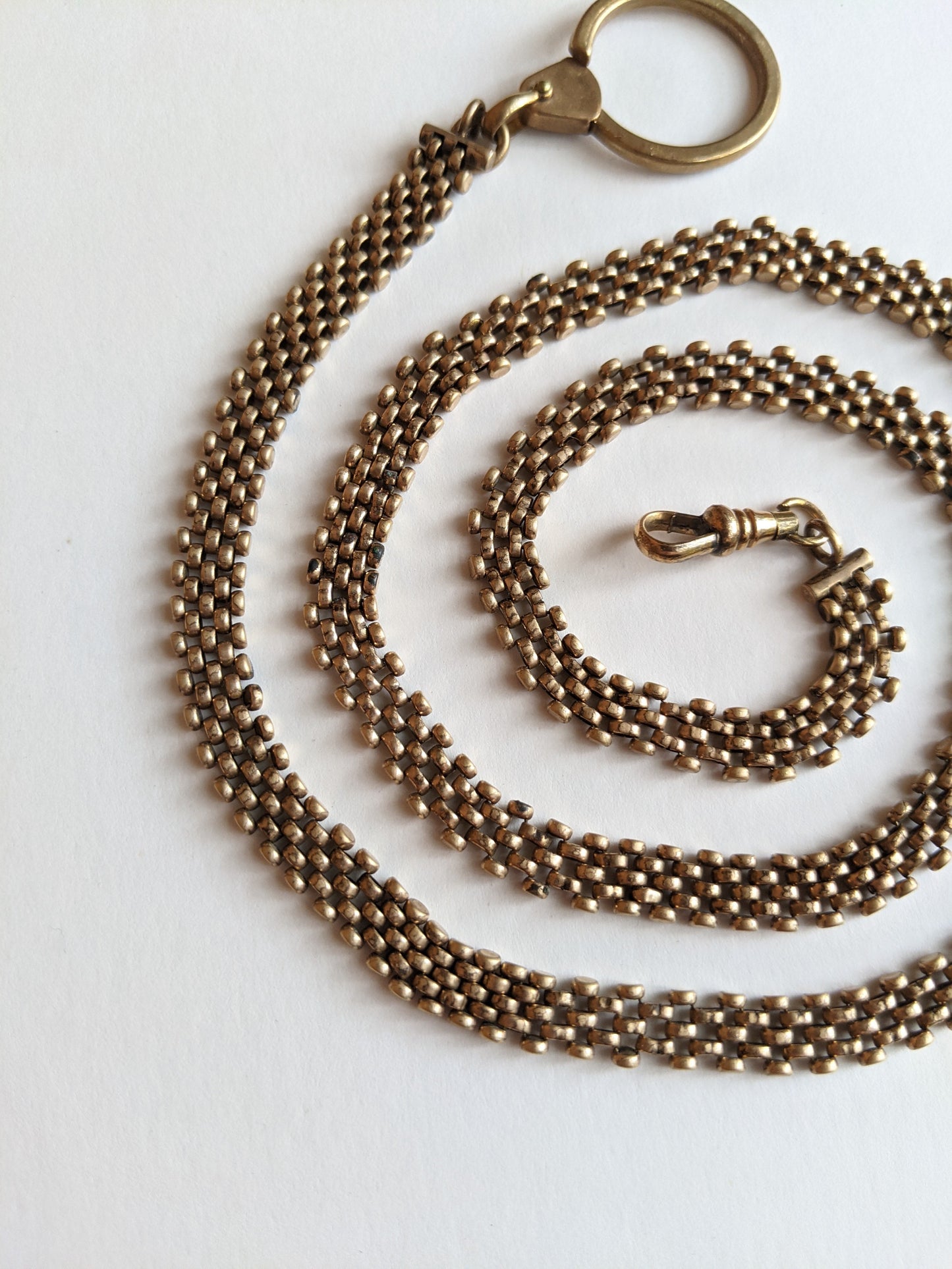 19th C. Mesh Chain