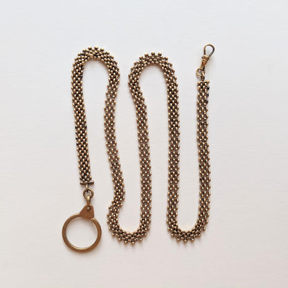 19th C. Mesh Chain