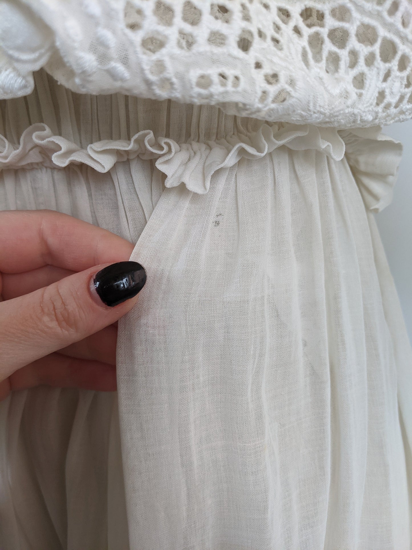 1900s Lingerie Dress Set