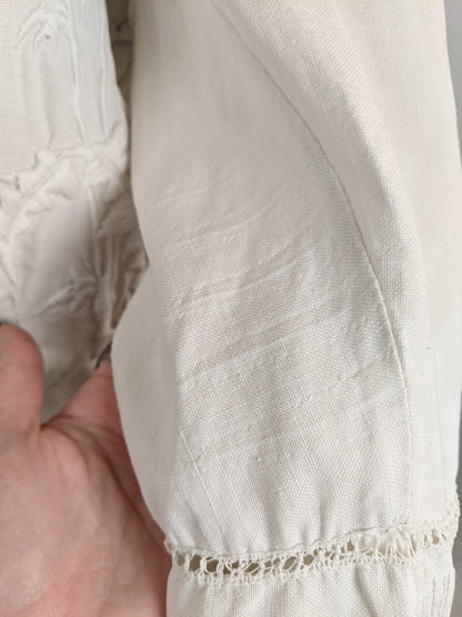 1900s Thistle Linen Dress