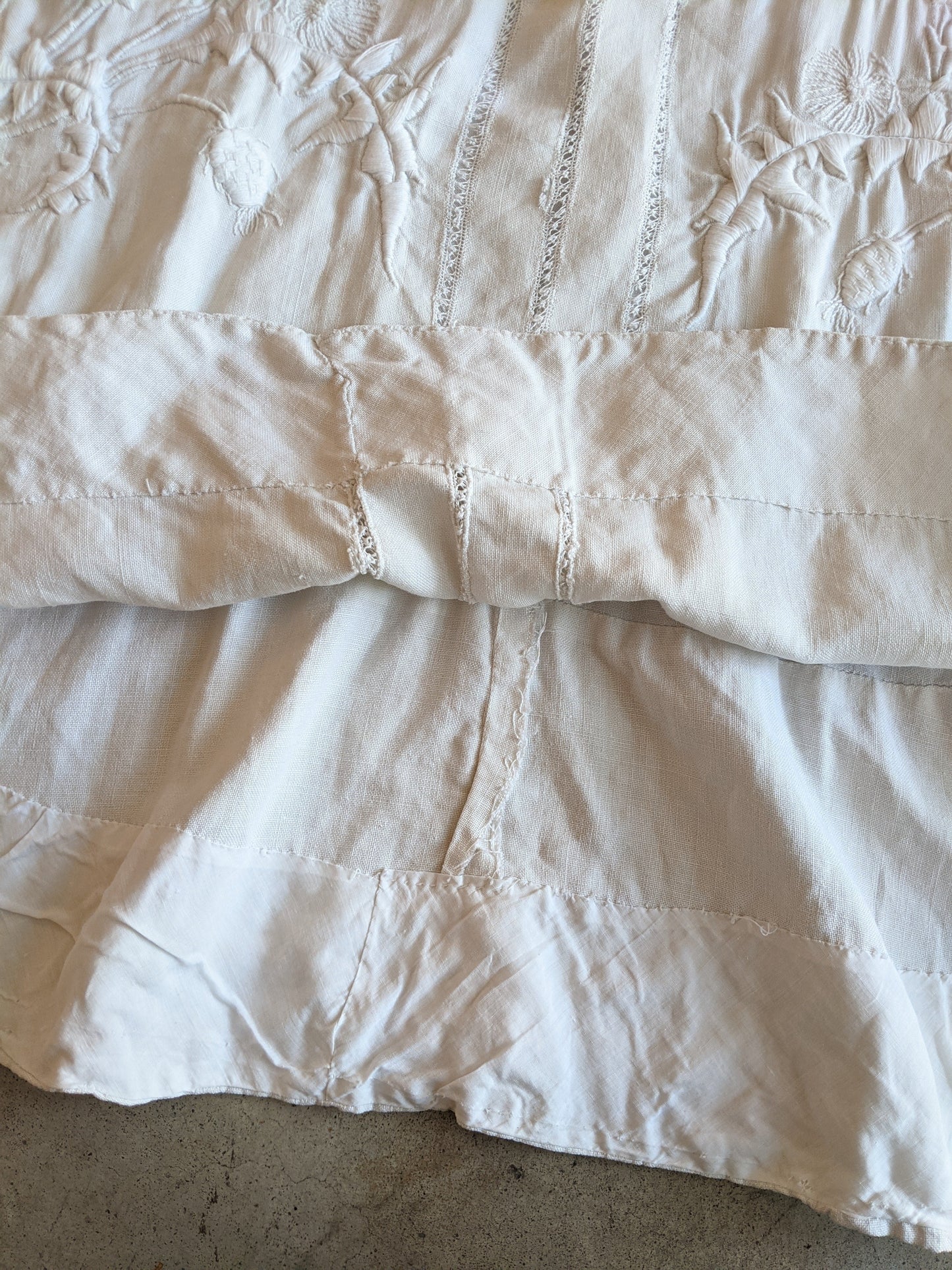 1900s Thistle Linen Dress