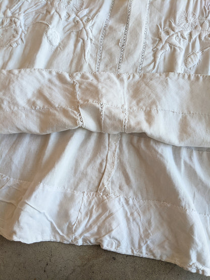 1900s Thistle Linen Dress