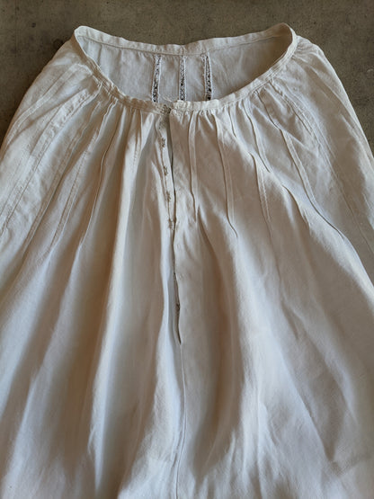 1900s Thistle Linen Dress