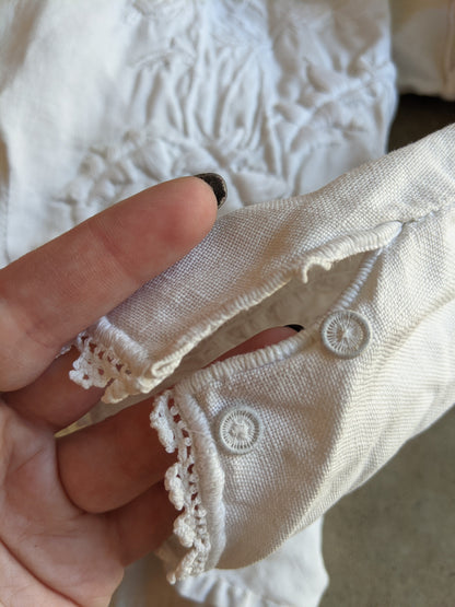 1900s Thistle Linen Dress