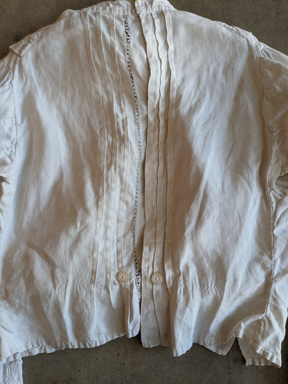 1900s Thistle Linen Dress