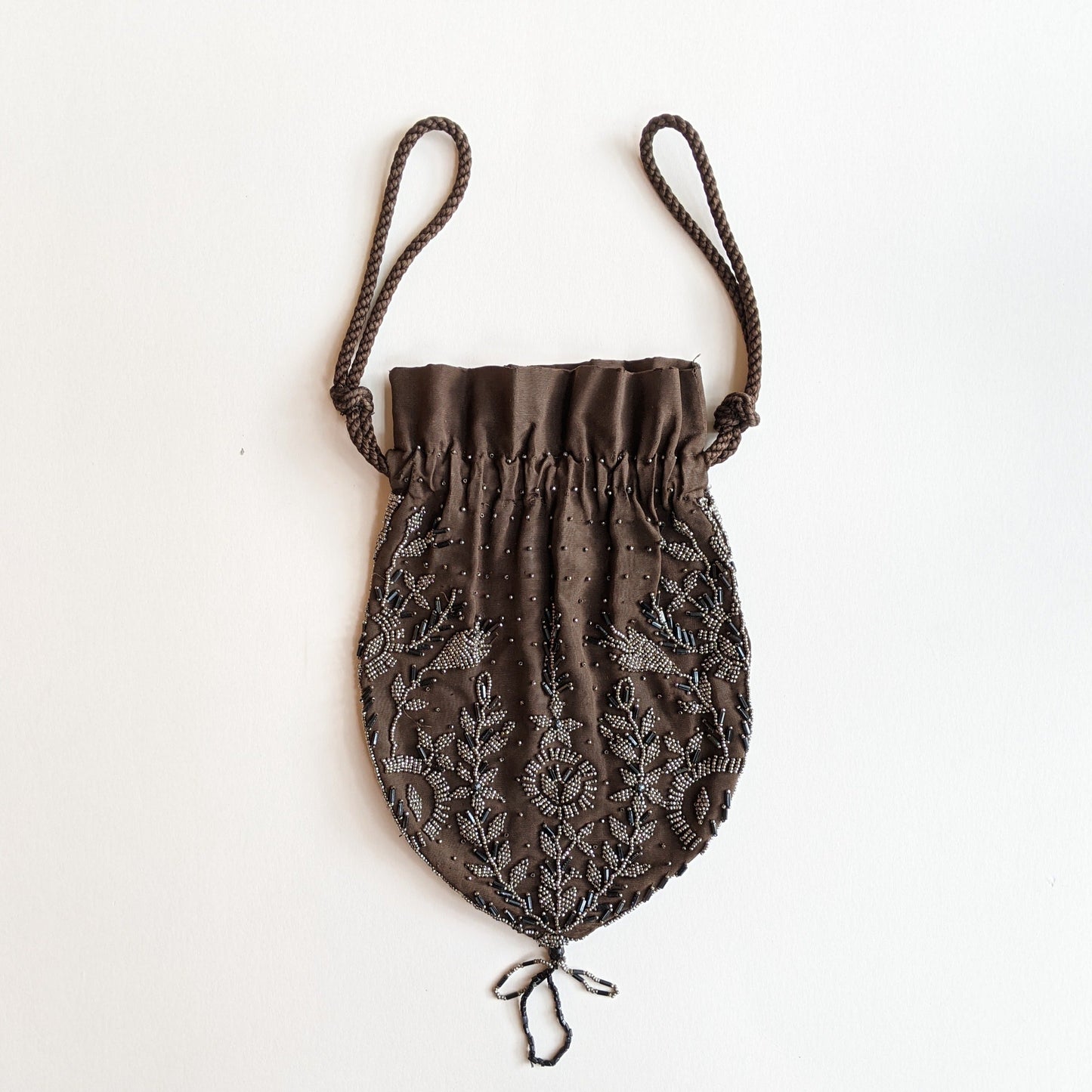 1910s-1920s Cut Steel Beaded Reticule