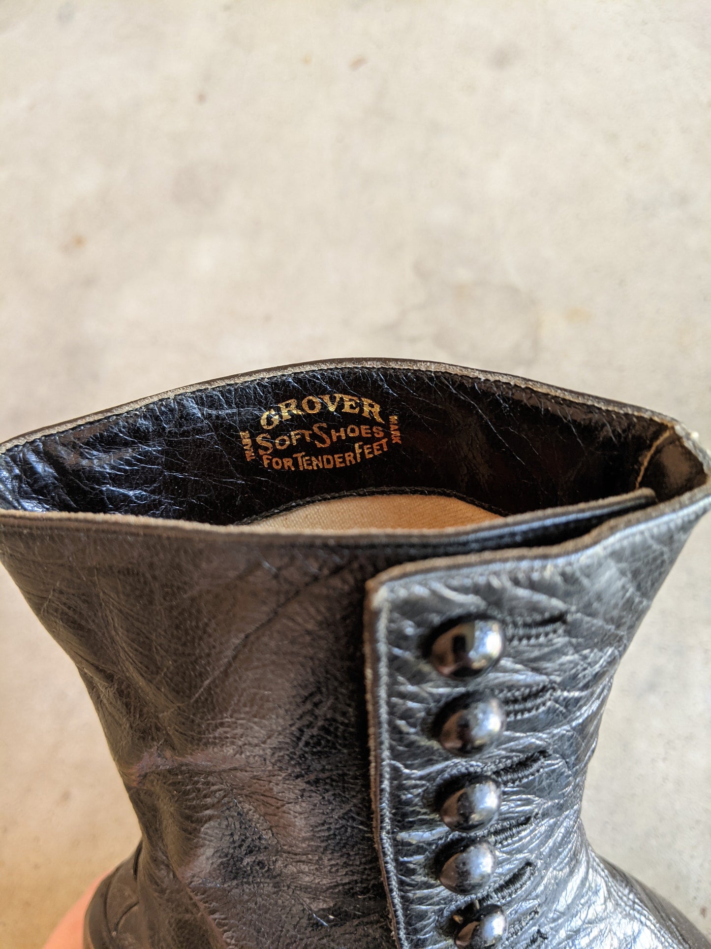 1910s Side Button Boots | Sz 6.5